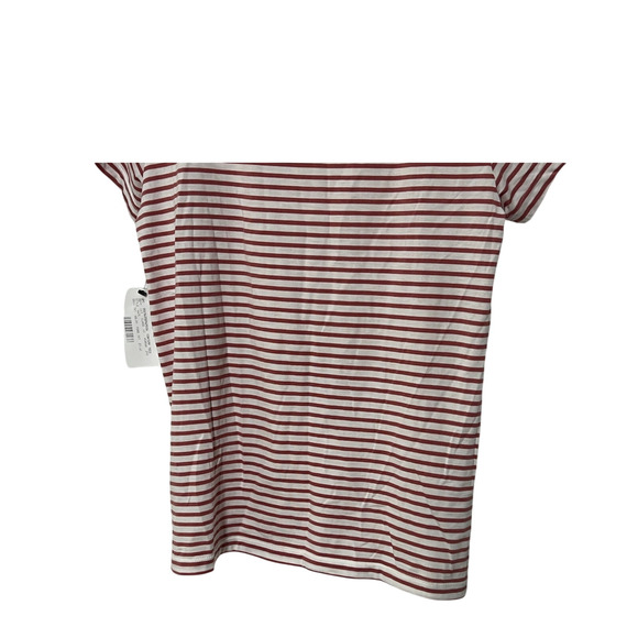 SPLENDID TOP WOMENS SIZE SMALL LULU CREW NECK TEE SHIRT RED WHITE STRIPES NEW - Picture 9 of 12